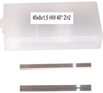 Нож сменный твердосплавный FHONK 45х8х1.5 HW 40 Z=2 (упаковка 10шт) 45815FK07-10