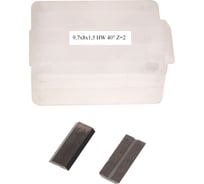 Нож сменный твердосплавный FHONK 9.7х8х1.5 HW 40 Z=2 (упаковка 10шт) 97815FK07-10