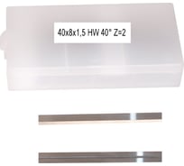Нож сменный твердосплавный FHONK 40х8х1.5 HW 40 Z=2 (упаковка 10шт) 40815FK07-10