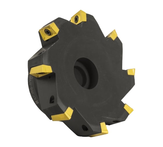 Фреза торцовая Русский Инструмент 100 с механическим креплением 4гранных пластин APKT 1604.. Z=8 dпос=32 СОЖ ri.195.273 1