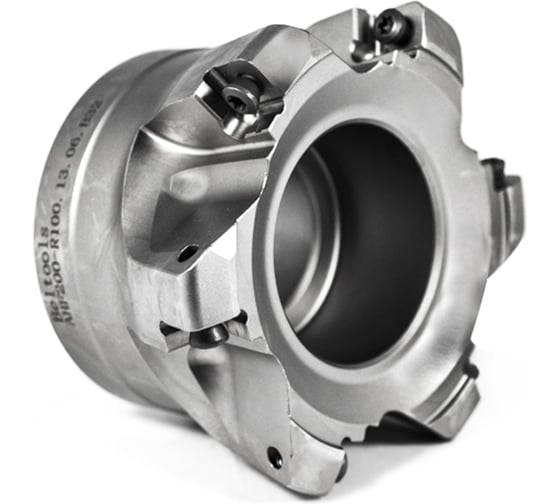 Фреза торцовая Русский Инструмент 100 с механическим креплением 4гранных пластин SBMX 1306 Z=6 dпос=32мм AHF200-R100.13.06.B32 ri.481.89 1