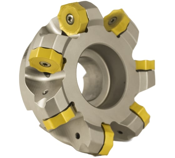 Фреза торцовая Русский Инструмент 100 с механическим креплением 8гранных пластин ONGX 0905 Z=7 dпос=32мм AF144-R100.05.07.B32 ri.479.28 1