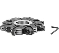 Фреза трехсторонняя 160х28х40 с механическим креплением 4гр пл-н CN.. 160412 Z=6 (2х3) AS190-160.28.03.D40 (2241-0715) Русский Инструмент ri.181.106