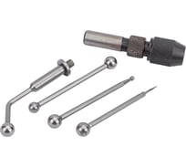 Центроискатель-краеискатель универсальный механический с набором щупов wiggler ТЕХНОРЕАЛ МА600062520