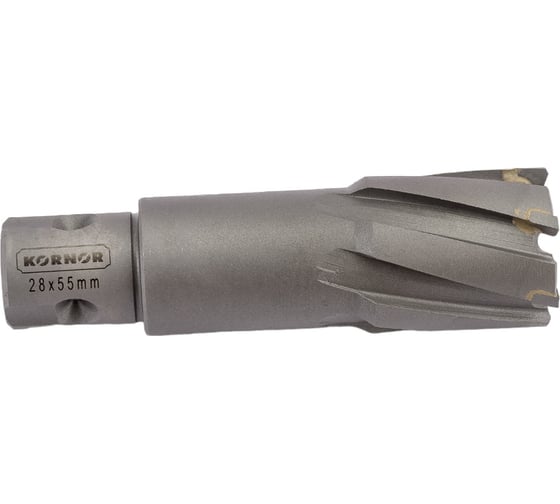 Сверло корончатое TCT (28х55 мм; One-touch) KORNOR 10550028