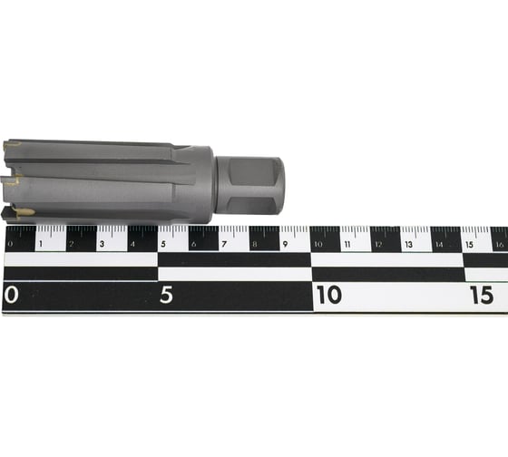 Сверло корончатое TCT Rail (28х50 мм; Weldon 19) KORNOR 10650028