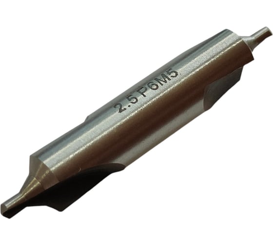 Сверло центровочное BROCA 2.5 мм с предохранительным конусом тип В Р6М5 (5 шт) BR-1496(н) 1