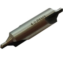 Сверло центровочное BROCA 4.0 мм с предохранительным конусом тип В Р6М5 (1 шт) BR-1498