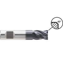 Фреза концевая твердосплавная YG-1 EV Mills с 4-мя зубьями, 5x6x8x38 GMK64050