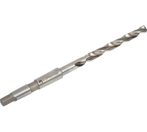 Сверло по металлу (8.8х107х188 мм; к/х; КМ1; P6M5/M2; ГОСТ 12121-77) WOLFSTAR ds30013