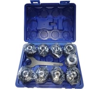 Набор резьбонарезных вставок Partner JIS-GT12 9шт (М3,М4,М5,М6,М8,М10,М12,М14,М16) с предохранительной муфтой для машинных метчиков 891300