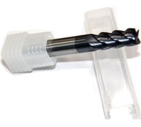 Фреза концевая монолитная твердосплавная 20x100 мм СпецТехИнструмент D20L100T4AlTiNHRC60BSTI