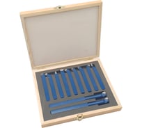 Комплект резцов с напайными пластинами (11 шт; 12x12 мм; незаточенные) ТЕХНОРЕАЛ МА400020520