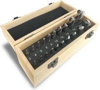 Набор фрез концевых MetalMaster HSS (20 шт) 23529