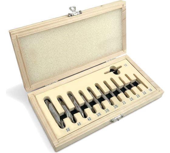 Набор сверл центровочных MetalMaster HSS (12 шт) 23666 1