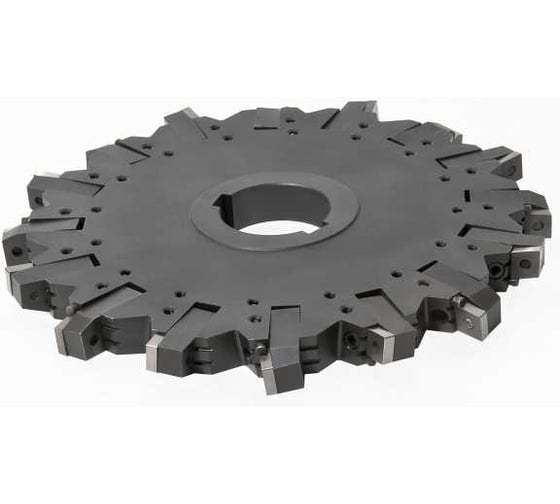 Фреза трехсторонняя 250х22х50 с механическим креплением 4гр пл-н CN.. 120408 Z=16 (2х8) AS190-250.22.08.D50 (2241-0725) Русский Инструмент ri.181.2 1