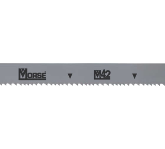 Пила ленточная биметаллическая М42 по дереву (2225х10x0.64 мм; 10/14 TPI) Morse БИМ0340