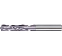 Сверло спиральное твердосплавное с цилиндрическим усиленным хвостовиком INVASOR IPS-1950-05VB