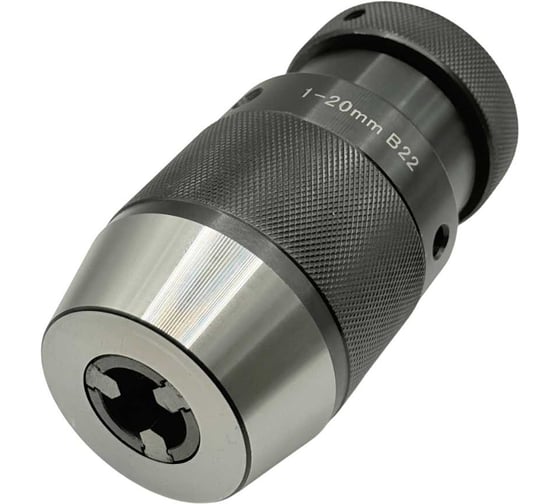 Патрон сверлильный самозажимной TORNERI ПСС 20 (1.0-20) B22, кл. 1, усиленный Т027208 1