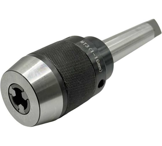 Патрон сверлильный самозажимной TORNERI ПСС 16 (1.0-16.0), с хвостовиком КМ3, с лапкой Т027229 1