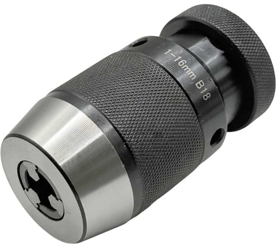 Патрон сверлильный самозажимной TORNERI ПСС 16 (1.0-16) B18, кл. 1, усиленный Т027207 1