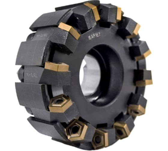 Фреза торцовая 200 с механическим креплением 5гр пл-н PN.. 110408 Z=12 dпос=50мм левая AF167-L200.09.12.B50 (2214-0278) ГОСТ 26595-85 Русский Инструмент ri.298.17 1