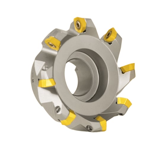 Фреза торцовая 100 с механическим креплением 5гр пл-н PXKT 0905 Z=8 dпос=32мм AHF300-R100.02.08.B32 Русский Инструмент ri.481.139 1