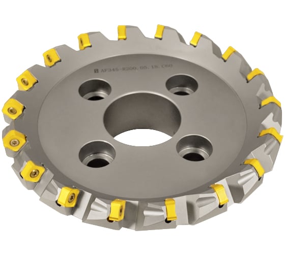 Фреза торцовая 200 с механическим креплением 4гр пл-н SNHU 1206 Z=18 dпос=60мм AF345-R200.05.18.C60 Русский Инструмент ri.297.47 1