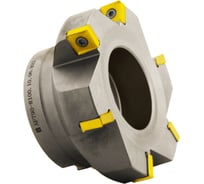 Фреза торцовая 100 с механическим креплением 4гр пл-н SNHU 1205 Z=6 dпос=32мм AF790-R100.10.06.B32 Русский Инструмент ri.195.347