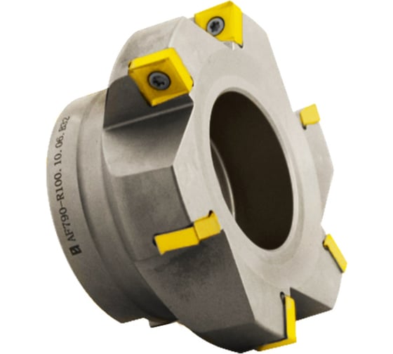 Фреза торцовая 100 с механическим креплением 4гр пл-н SNHU 1205 Z=6 dпос=32мм AF790-R100.10.06.B32 Русский Инструмент ri.195.347 1