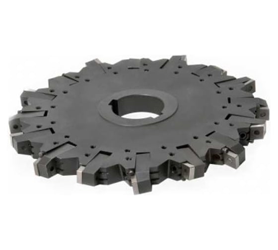 Фреза трехсторонняя 250х20х50 с механическим креплением 4гр пл-н CN.. 120408 Z=16 (2х8) AS190-250.20.08.D50 (2241-0724) Русский Инструмент ri.181.3 1