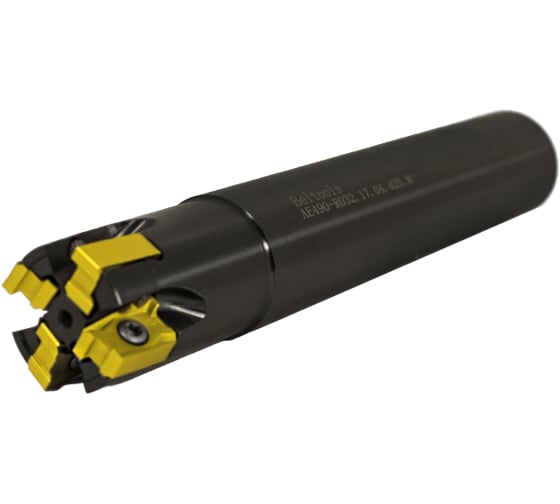 Фреза концевая 32 с механическим креплением 4гр пл-н LNKX 17T6 Z=4 ц/х=32 L=200 AE490-R032.17.04.d32.M Русский Инструмент ri.193.291 1