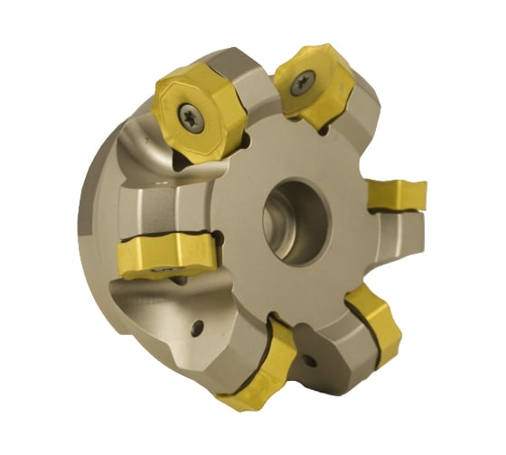 Фреза торцовая 63 с механическим креплением 8гр пл-н ONGX 0905 Z=6 dпос=22мм AF144-R063.05.06.A22 Русский Инструмент ri.479.25 1