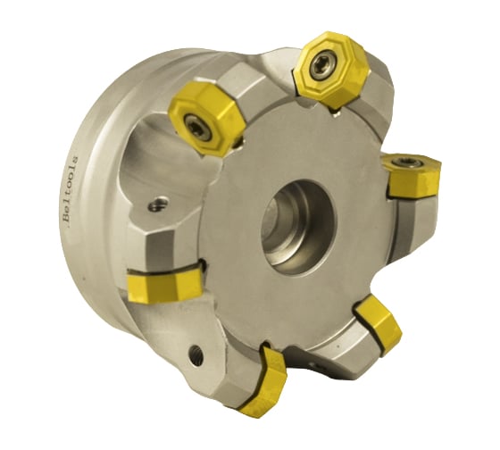 Фреза торцовая 80 с механическим креплением 8гр пл-н ONGX 0504 Z=6 dпос=27мм AF142-R080.03.06.A27 Русский Инструмент ri.479.6 1