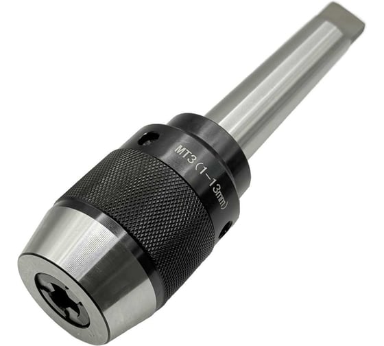 Патрон сверлильный самозажимной TORNERI ПСС 13 (1.0-13.0), с хвостовиком КМ3, с лапкой Т027228 1