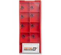 Набор сменных пластин MetalMaster по нержавеющей стали для токарных резцов TiAlN 08ER A60 (10 шт) 23517