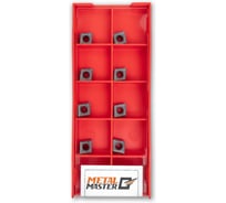 Набор сменных пластин MetalMaster по нержавеющей стали для токарных резцов TiAlN CCMT060204 (10 шт) 23489