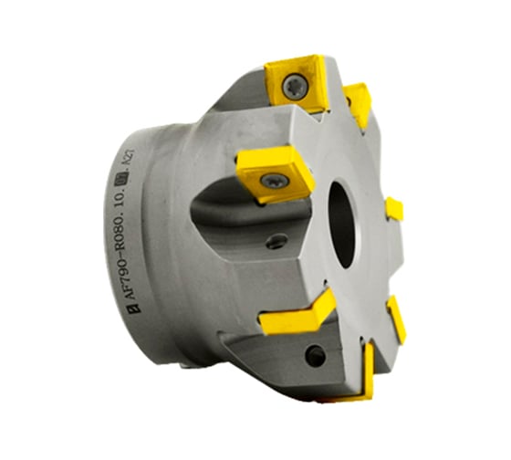 Фреза торцовая Русский Инструмент 80 с механическим креплением 4гранных пластин SNHU 1205 Z=7 dпос=27мм AF790-R080.10.07.A27 ri.195.346 1