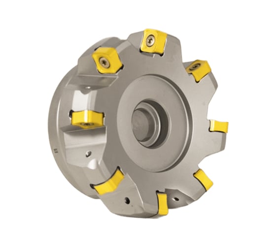 Фреза торцовая Русский Инструмент 125 с механическим креплением 4гранных пластин SNHU 1206 Z=10 dпос=40мм AF175-R125.09.10.B40 ri.299.46 1