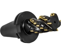 Фреза торцово-цилиндрическая Русский Инструмент 50x80x225 кукуруза с механическим креплением 4гранных пластин APKT 11T304 Z=4 к/х конус 7:24 50 тип A СОЖ AH290-R050.080.04.SK5 ri.300.138