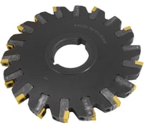 Фреза трехсторонняя Русский Инструмент 160х12-14х40 с механическим креплением 4гранных пластин SPMT 09T308 Z=18 (2х9) AS290-160.1214.09.D40 NOX ri.181.180