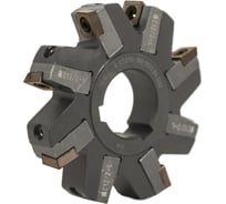 Фреза трехсторонняя Русский Инструмент 100х19-22х32 с механическим креплением 4гранных пластин SPMT 120408 Z=8 (2х4) AS290-100.1922.04.D32 NOX ri.181.190