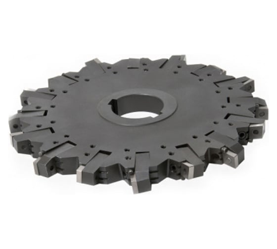 Фреза трехсторонняя Русский Инструмент 250х25х60 с механическим креплением 4гранных пластин CN.. 160416 Z=12 (2х6) AS190-250.25.06.D60 (2241-0726) ri.181.103 1