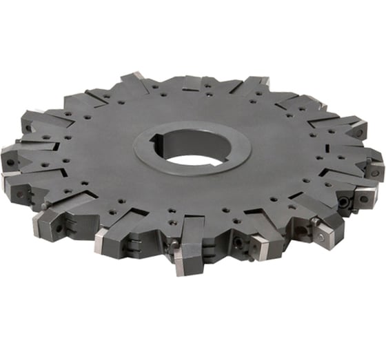 Фреза трехсторонняя Русский Инструмент 160х14х40 с механическим креплением 4гранных пластин CN.. 080304 Z=10 (2х5) AS190-160.14.05.D40 (2241-0709) ri.181.1 1