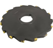 Фреза трехсторонняя Русский Инструмент 250х14х60 с механическим креплением тангенциально расположенных 4гранных пластин CNHQ 1005 Z=16 (2х8) AS390-250.14.08.D60 NOX ri.181.250