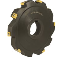 Фреза трехсторонняя Русский Инструмент 160х22х40 с механическим креплением тангенциально расположенных 4гранных пластин CNHQ 1311 Z=10 (2х5) AS390-160.22.05.D40 NOX ri.181.245