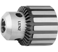 Патрон сверлильный LENZ B16/1-13 мм, с ключом LZAC-1613