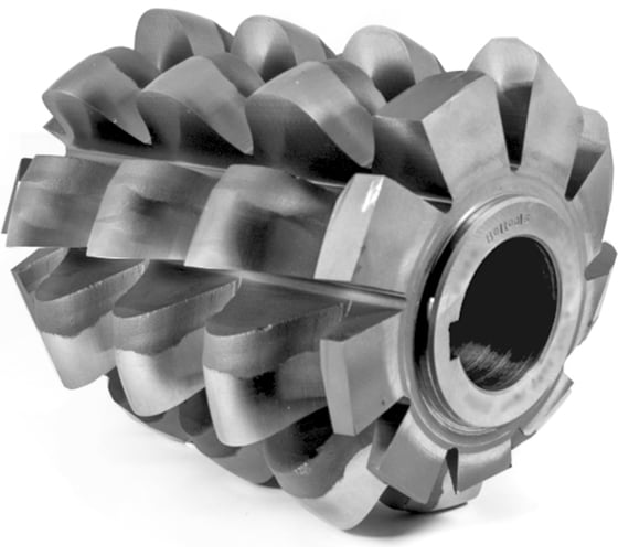 Фреза червячная для зубьев звездочек Beltools t=50,8 dр=29,21 B Р6М5 (2523-0051) 170x200x50 (6гр.50 мин.) 3597 Z=9 исп1 ri.188.111 1