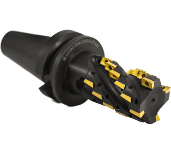 Фреза торцово-цилиндрическая Русский Инструмент 40x60x175 кукуруза с механическим креплением 4гр пл-н APKT 11T304 Z=4 к/х конус 7:24 40 тип J СОЖ AH290-R040.060.04.BT4 ri.300.146 1