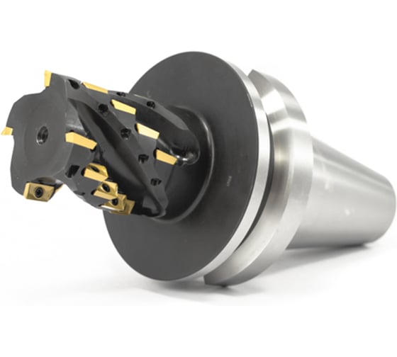 Фреза торцово-цилиндрическая Русский Инструмент 40x40x155 кукуруза с механическим креплением 4гр пл-н APKT 11T304 Z=4 к/х конус 7:24 40 тип J СОЖ AH290-R040.040.04.BT4 ri.300.67 1